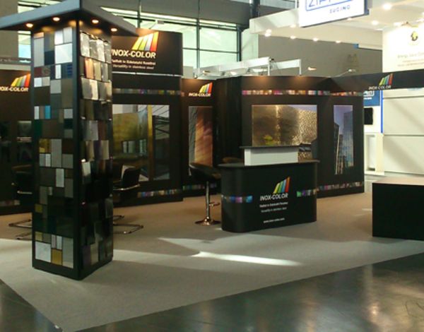 Messestand INOX-COLOR