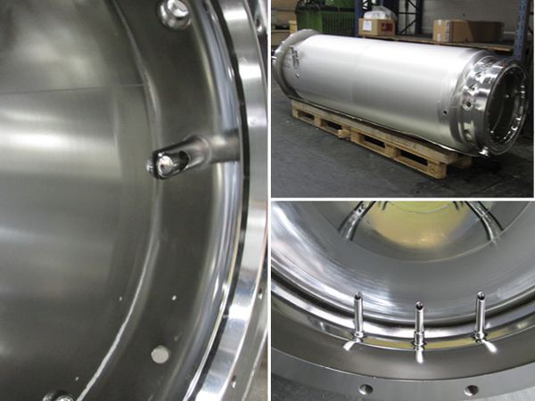 Rohr innen elektropoliert