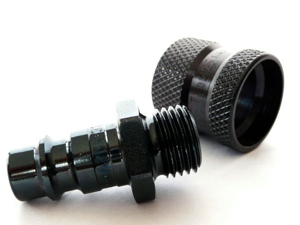 Spritzaufsätze schwarz